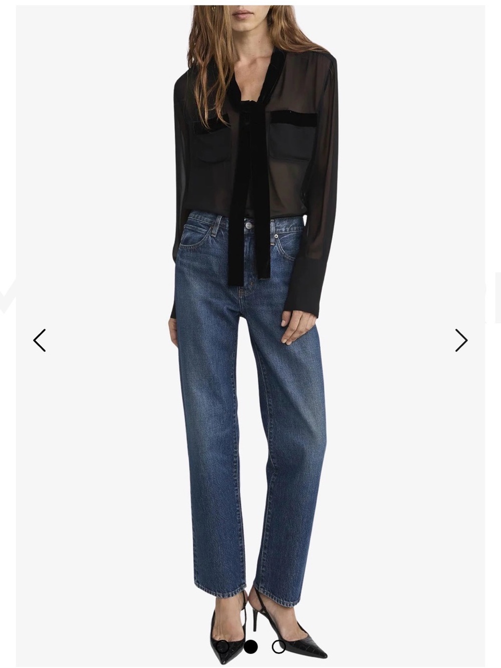 Frame The Hang Straight-Leg Women's Jeans in Sail NWT size 28